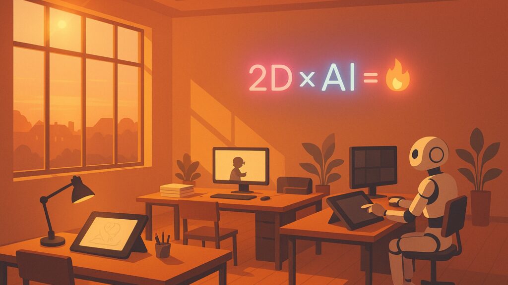 magic of 2D animation